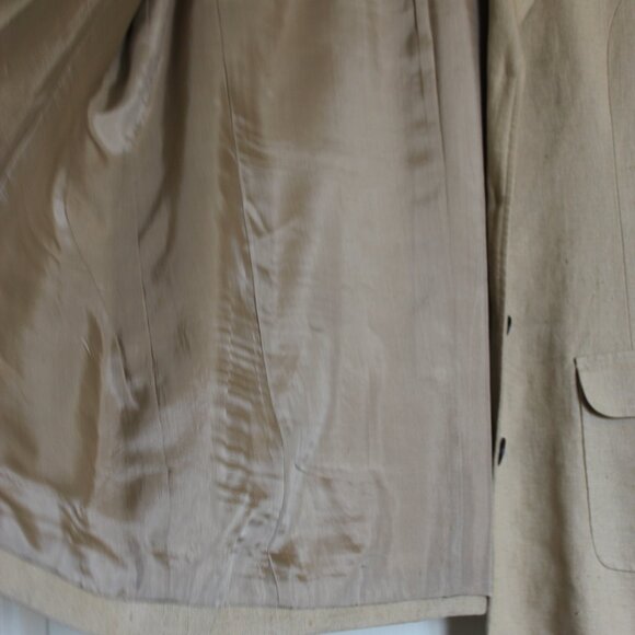 Fitted Linen Blazer - Picture 5 of 5